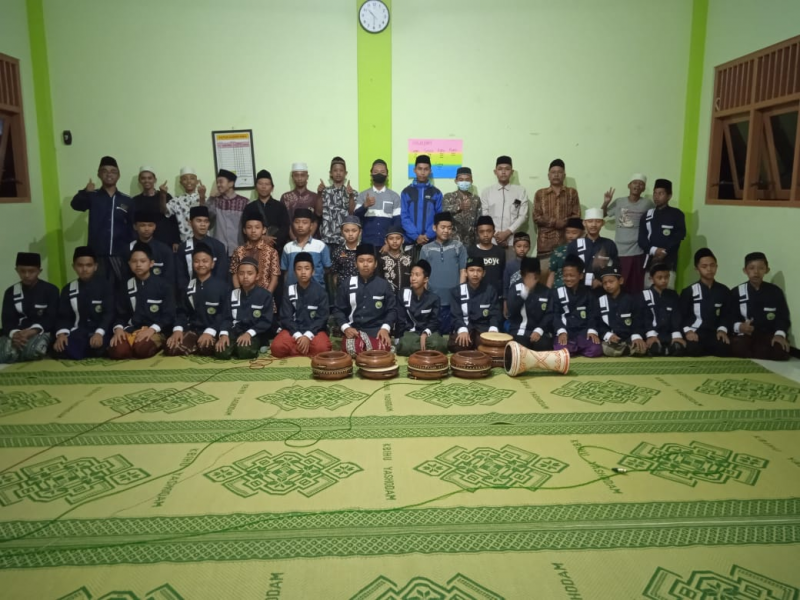  Grub sholawat Ar-Rahman  santri ponpes Miftahul Ulum 